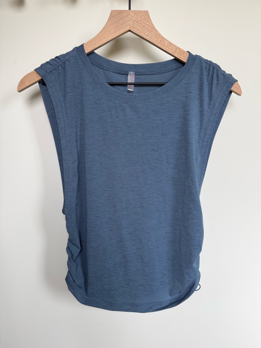 Free People Movement Ruched Tank Blue M